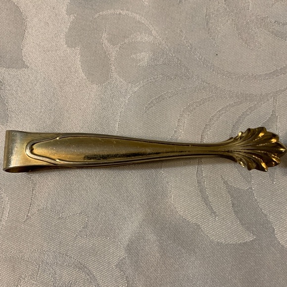 Other Sugar Cube Tongs Gold Tone Silver Metal M Poshmark